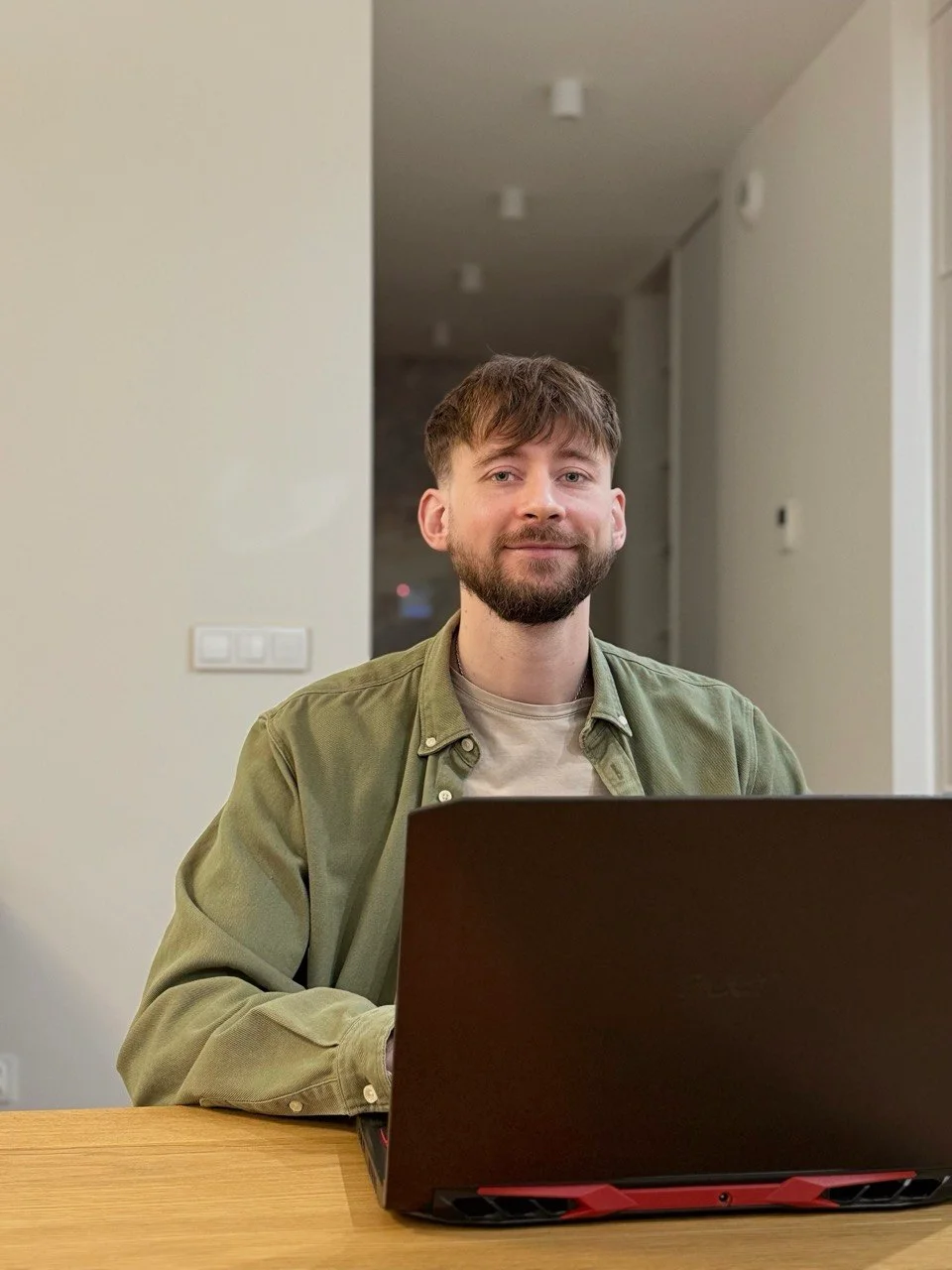 Oleksandr Mishula - professional athlete and web developer